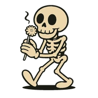 Cal the Afterlife Bro mascot