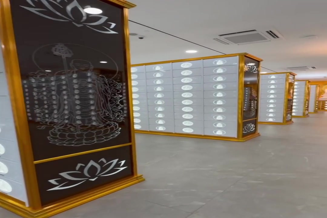 Walkthrough of Bliss Haven, the Buddhist and Taoist columbarium hall at Woodlands Memorial