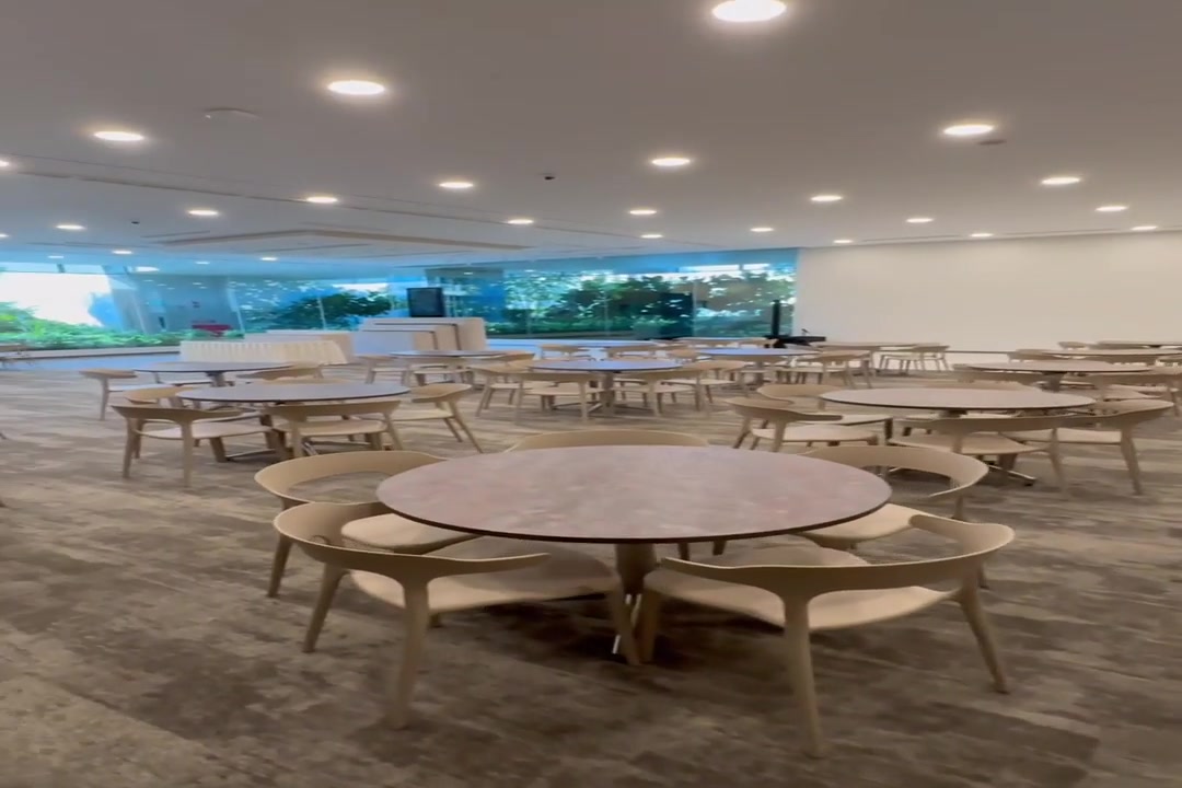 Walkthrough of a Buddhist and Taoist funeral parlour hall at Woodlands Memorial