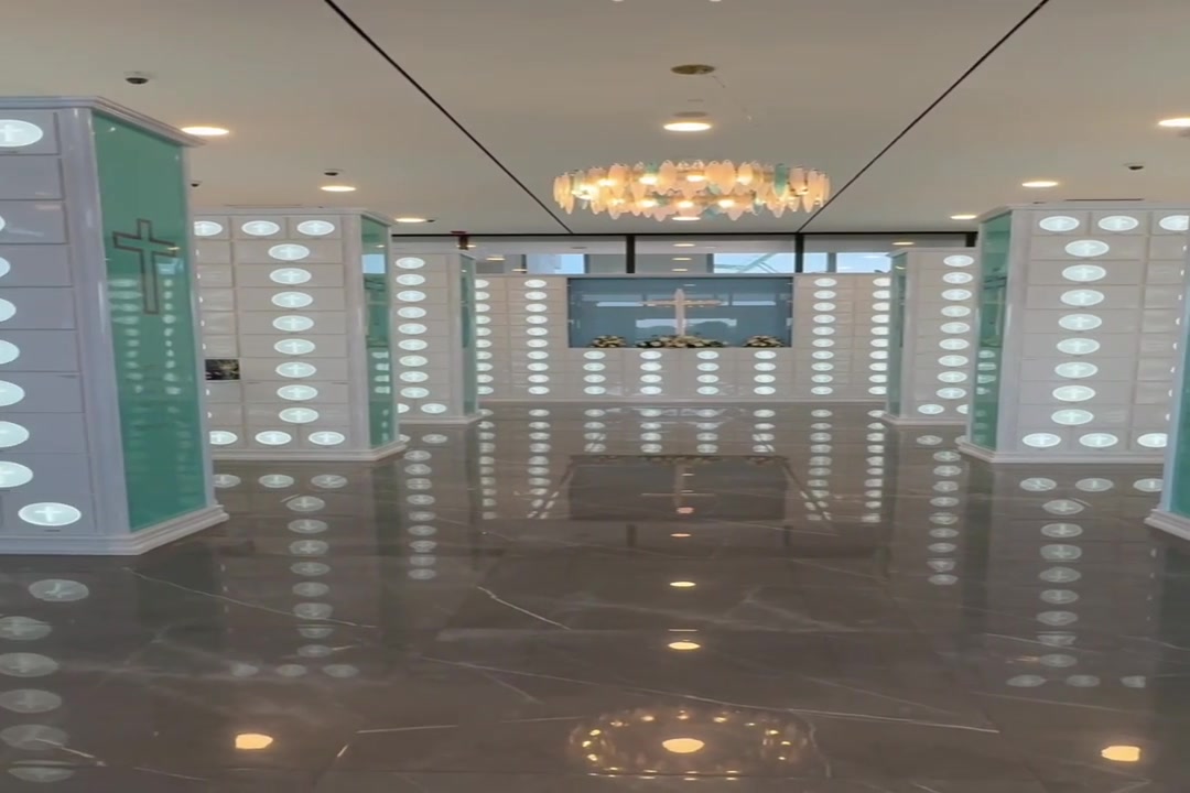 Walkthrough of Grace Haven, the Christian and Catholic columbarium hall at Woodlands Memorial