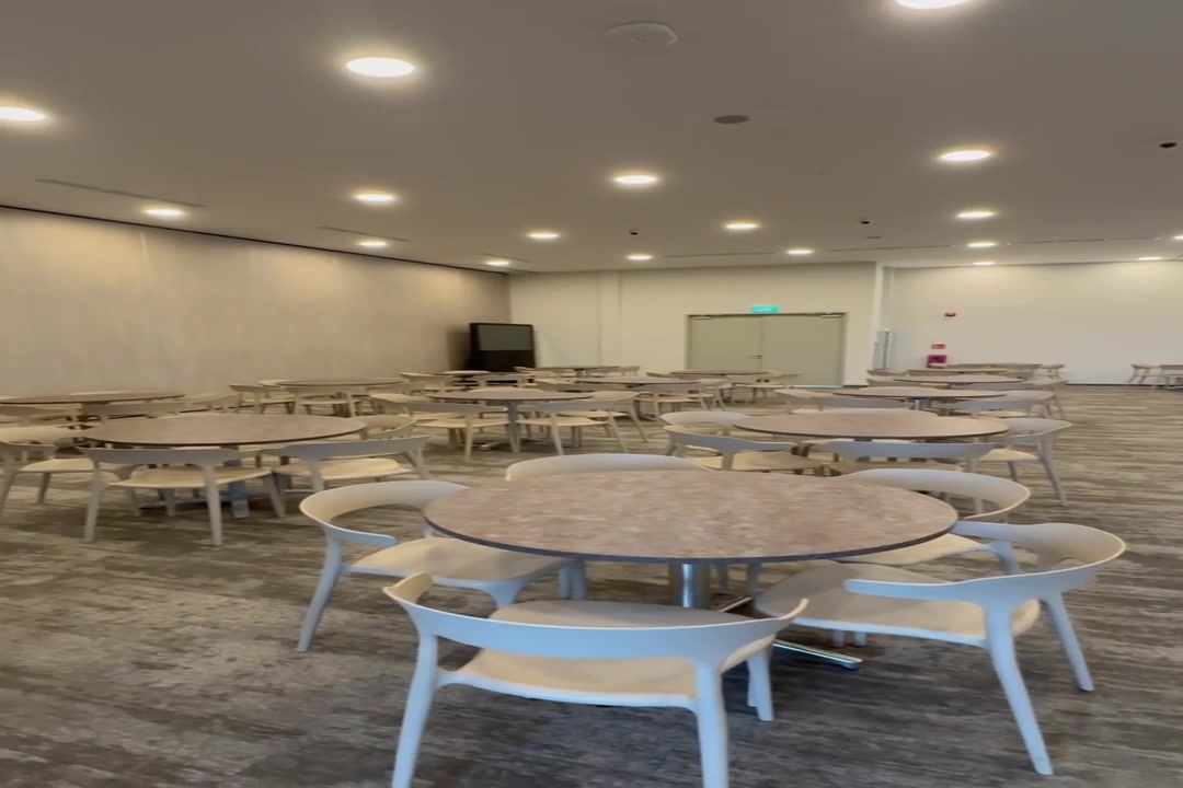 Walkthrough of the VIP funeral parlour hall for Christian and Catholic wakes at Woodlands Memorial